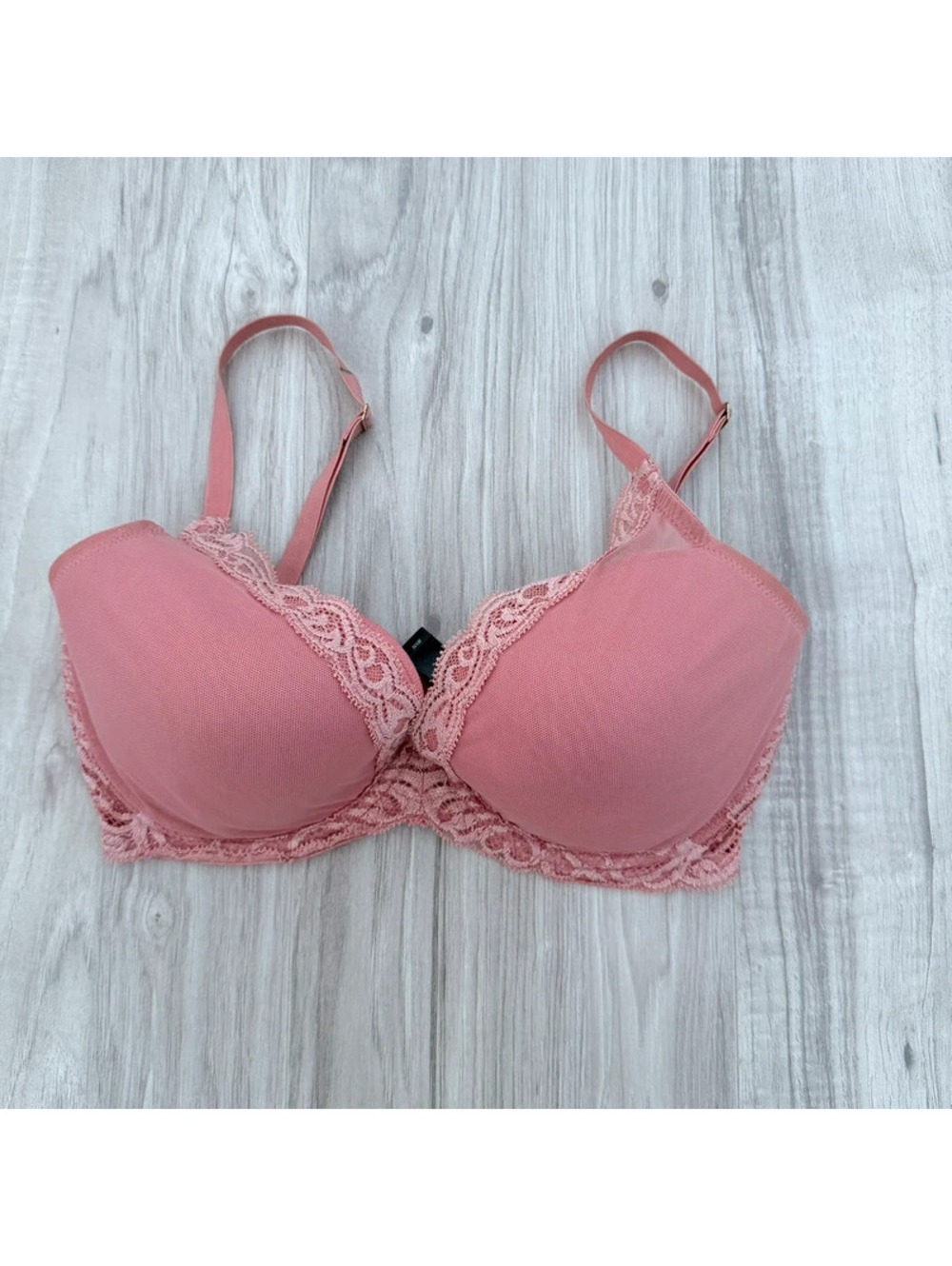 Natori Pink Lace Full Coverage Underwire Bra 32DDD